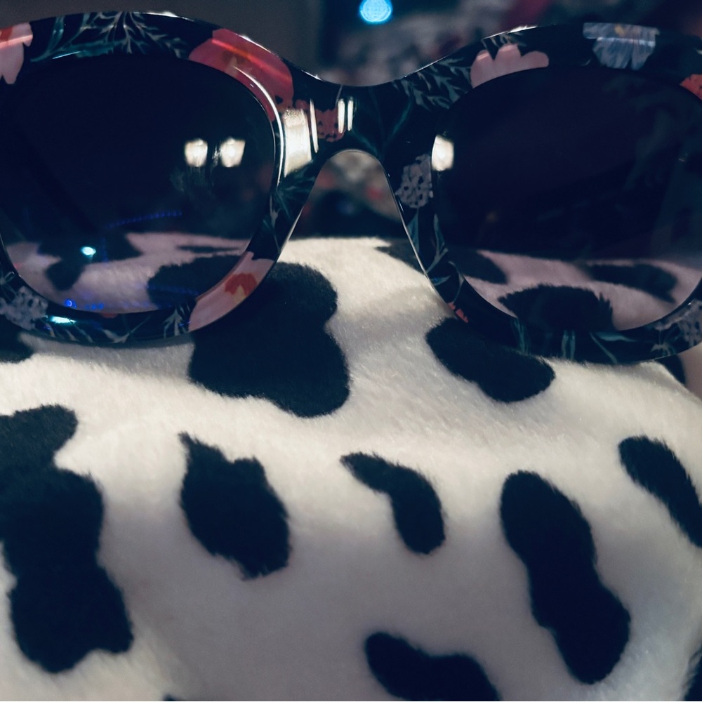 Kate Spade Black Oversized Sunglasses